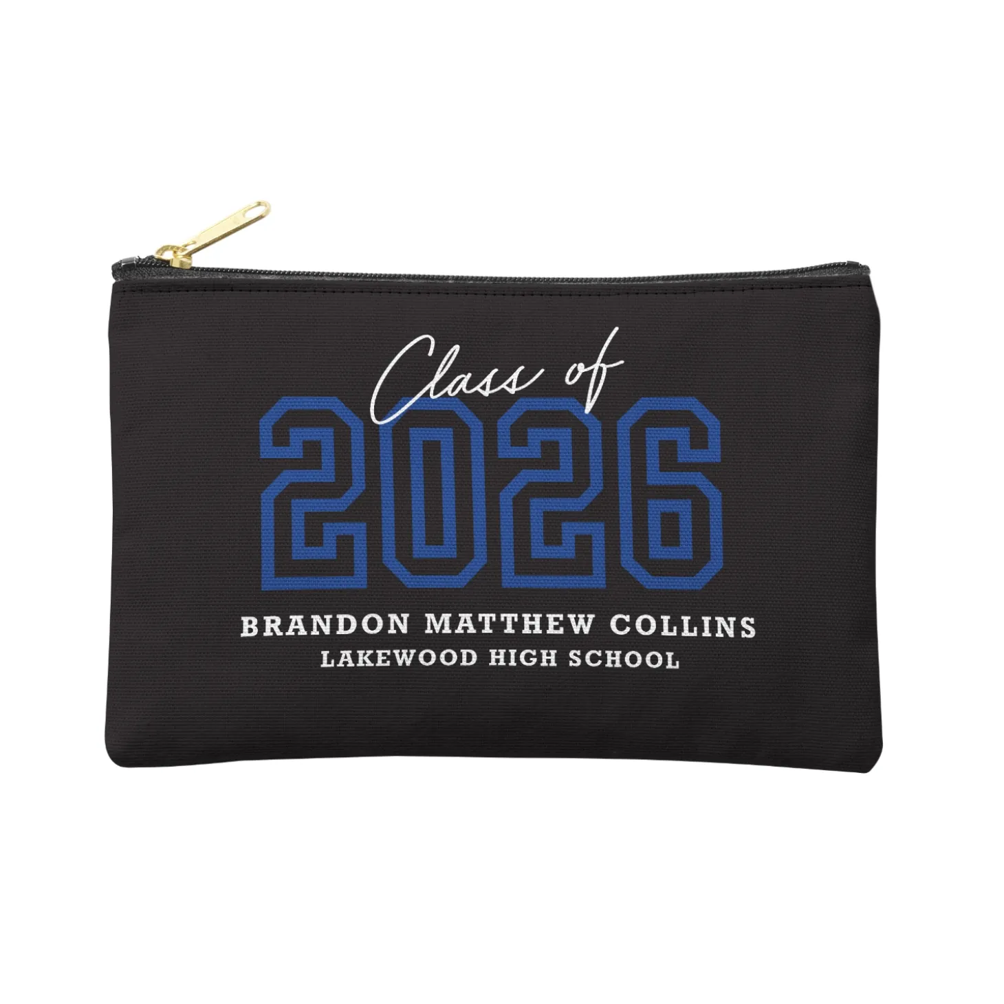Loud and Proud Graduation Year Zipper Pouch