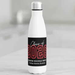 Loud and Proud Graduation Year 17oz. Stainless Steel Water Bottle