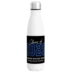 Loud and Proud Graduation Year 17oz. Stainless Steel Water Bottle