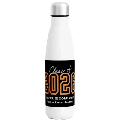Loud and Proud Graduation Year 17oz. Stainless Steel Water Bottle