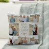 Love and Family Photo Throw Pillow