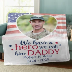 Love and Honor Memorial Photo Blanket