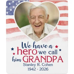Love and Honor Memorial Photo Blanket