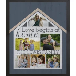 Love Begins At Home Photo Canvas