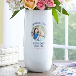 Love Blooms Photo Vase
