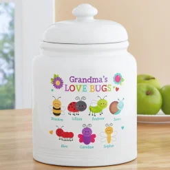 Love Bugs Cookie Jar