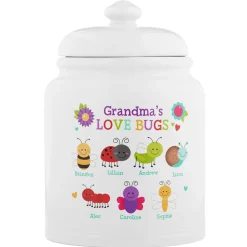 Love Bugs Cookie Jar