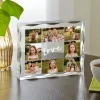 Love Collage Photo Acrylic Block