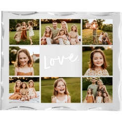 Love Collage Photo Acrylic Block