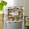 Love Collage Photo Acrylic Block