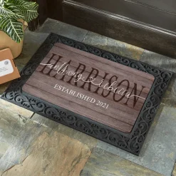 Love Connects Us Doormat
