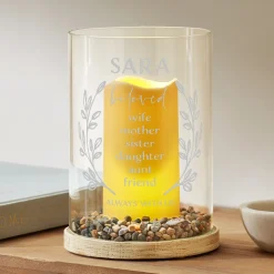 Loved By All Hurricane LED Candle