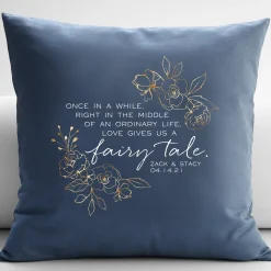 Love Gave Us a Fairytale Throw Pillow