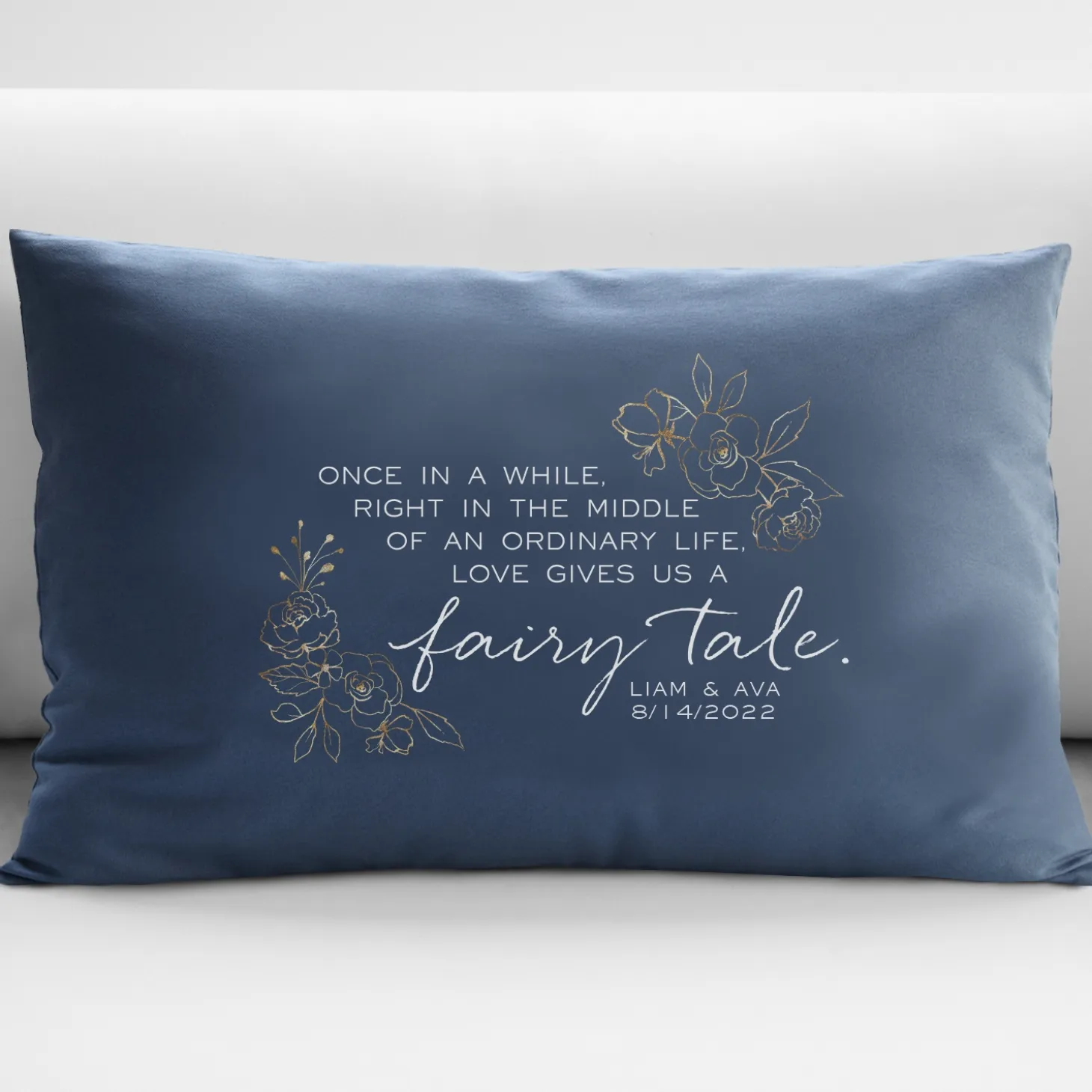 Love Gave Us a Fairytale Throw Pillow