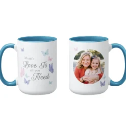 Love Is All You Need Butterfly Photo Mug