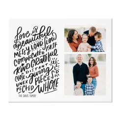 Love is Beautiful Photo Canvas