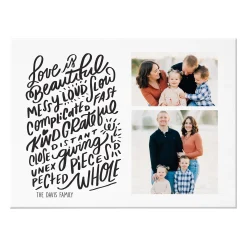 Love is Beautiful Photo Canvas