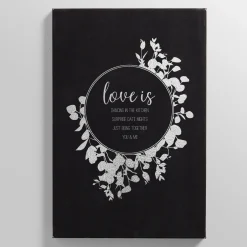 Love Is Leather Wall Art