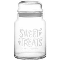 Love is Sweet Glass Treat Jar