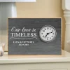 Love Is Timeless Wood Clock