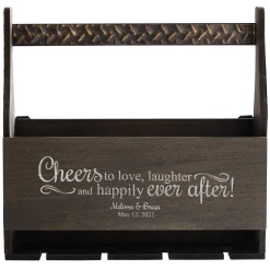 Love & Laughter Wall-Mounted Wine Rack