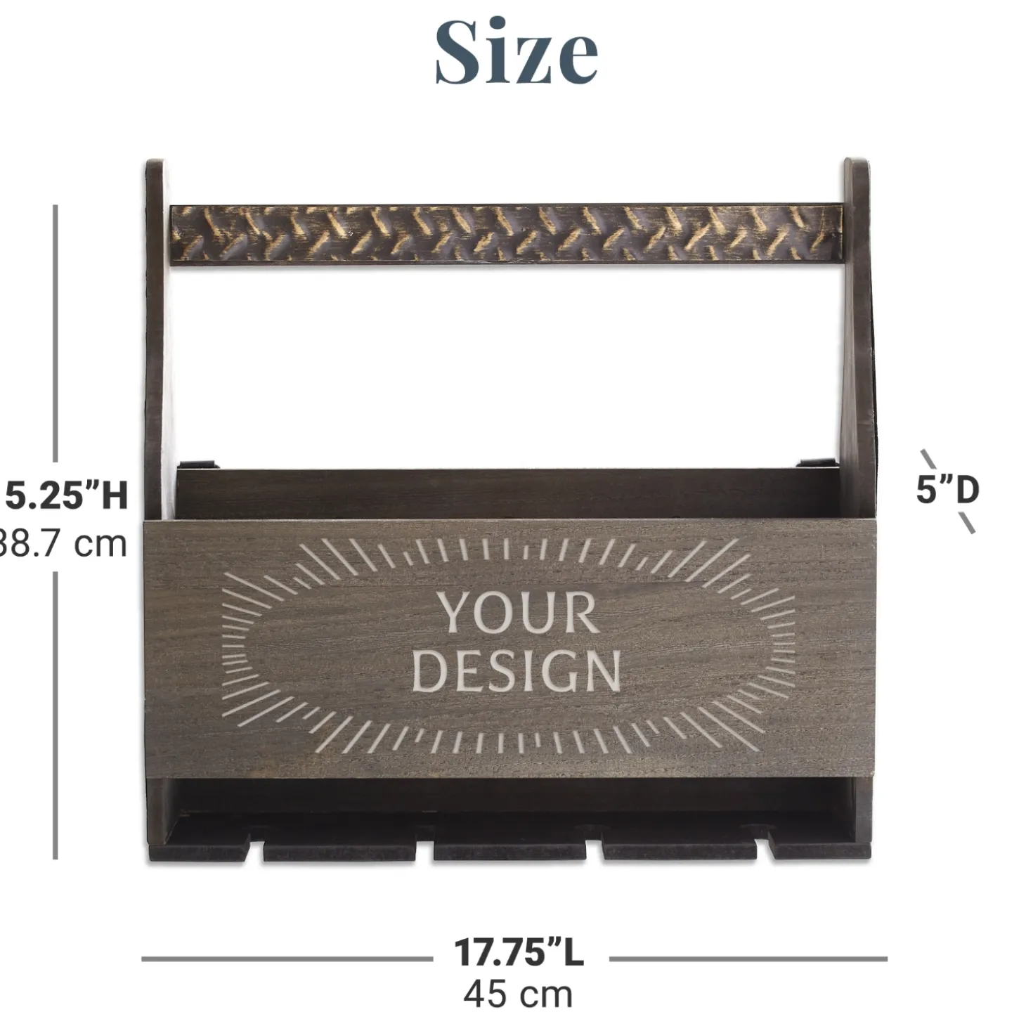 Love & Laughter Wall-Mounted Wine Rack