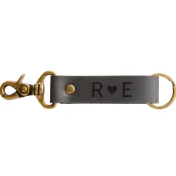 LOVE Leather Keychains