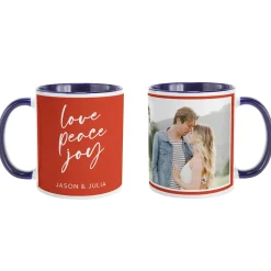Love Peace Joy Photo Mug