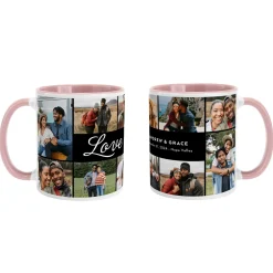 Love Photo Collage Mug