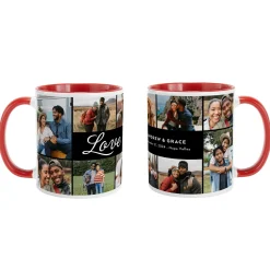 Love Photo Collage Mug