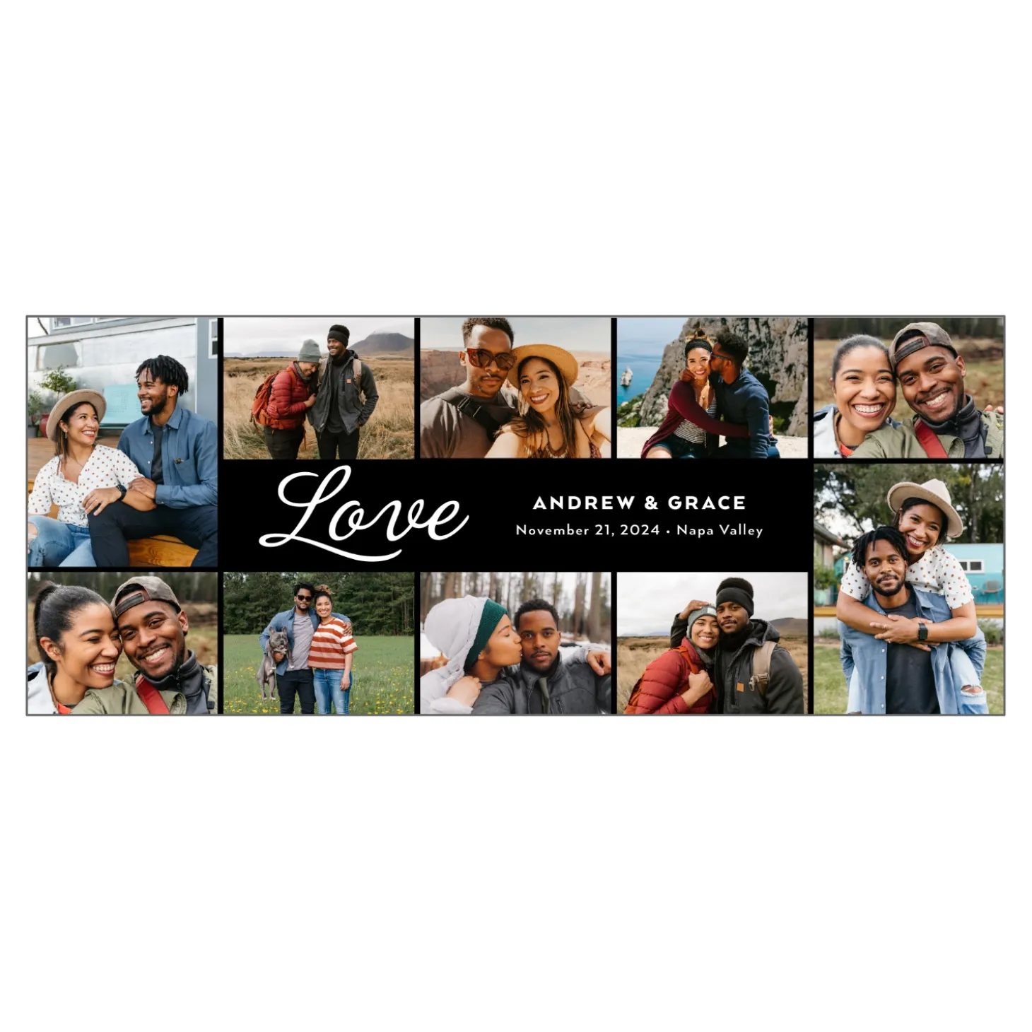 Love Photo Collage Mug
