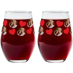 Love Rocks Photo Glassware