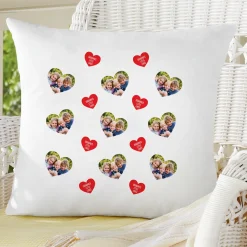 Love You All Around Photo Throw Pillow