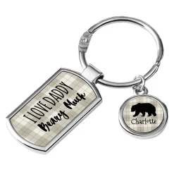 Love You Beary Much Keychain