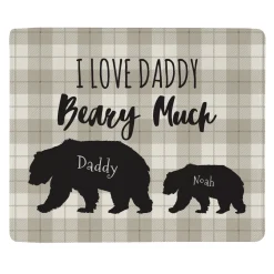 Love You Beary Much Plush Blanket