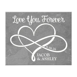 Love You Forever Wood Block