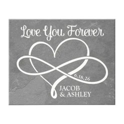 Love You Forever Wood Block