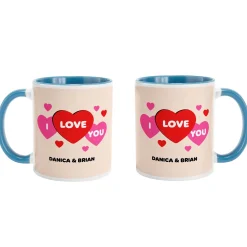 Love You Hearts Mug