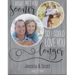 Love You Longer Photo Canvas