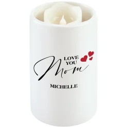 Love You Mom LED Votive Candle