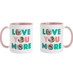 Love You More Multi-Photo Mug