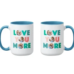 Love You More Multi-Photo Mug