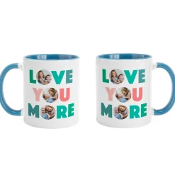 Love You More Multi-Photo Mug