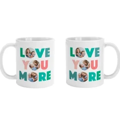 Love You More Multi-Photo Mug