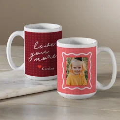 Love You Most Photo Mug
