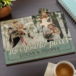 Love You To Pieces Wooden Puzzle