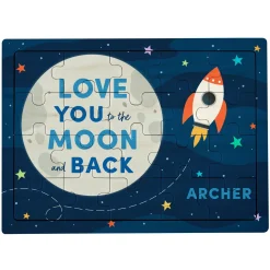 Love You to the Moon and Back Wooden Puzzle