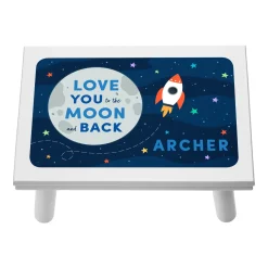 Love You To The Moon Step Stool