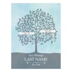 Loving Family Tree Plush Blanket