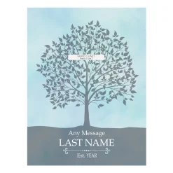 Loving Family Tree Plush Blanket